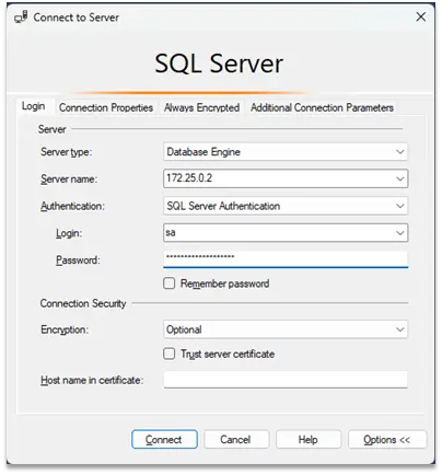 learn-how-you-can-connect-SSMS-to-the-docker-SQL-server-for-sitecore-XM-cloud-for-your-business-3